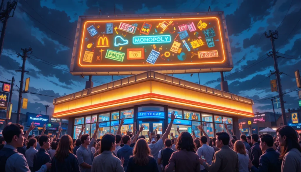 Mcdonald Monopoly Game