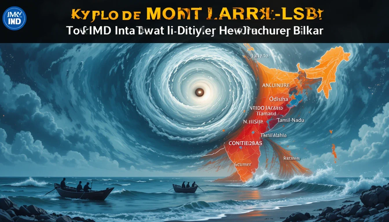 Cyclone Montha Weather
